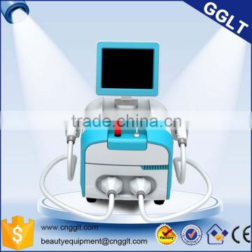 Multifunctional skin machine with elight ipl laser for hair removal