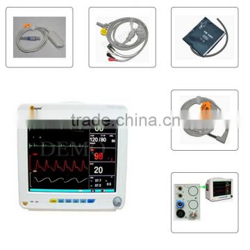 CE approved 12- Inch 6-Parameter Patient Monitor /ECG monitor RPM-9000A