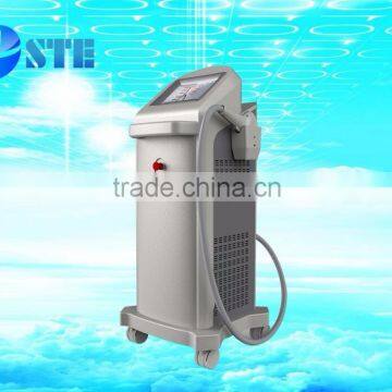 Manufactuer 2016 Latest Vertical Laser Diod 808 Hair Removal Permanent High Power Supply and 10HZ Frequency