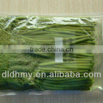 salty bracken fern with raw material in the mountain