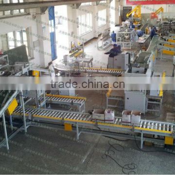 Automatic rice conveyor packaging line