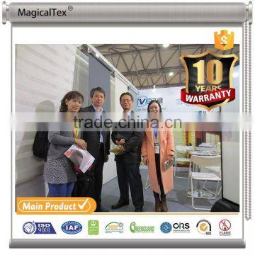 30% Polyester 70% PVC One Side Silver Coating Roller Blind Fabric photo-6