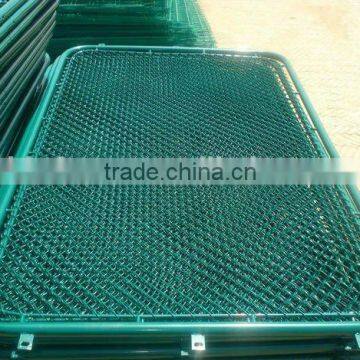 Cheap hot dipped galvanized/PVC chain link mesh fence price for sale