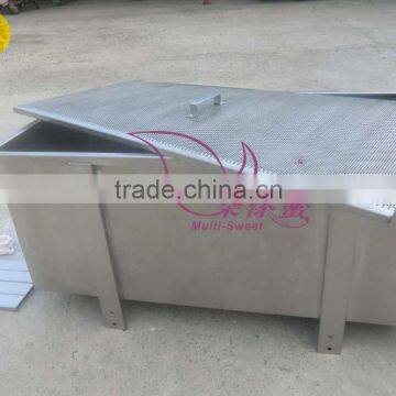 2016 New Desgin Honey Bee Stainless Steel Uncapping Honey Tank With Filtering Net