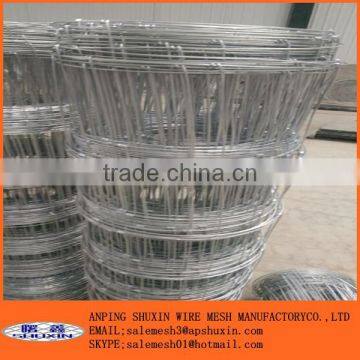 2.5/3.0mm High Quality Hot dipped Galvanized Field Fence/Sheep Fence/Grassland Fence