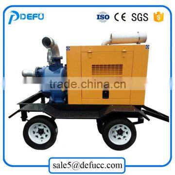 6 inch farm irrigation water pump farm machinery with diesel engine