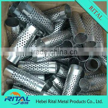 High Performance Stainless Steel Wedge Wire Mesh Cylindrical Strainer photo-3