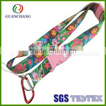 Cheap Custom Dye Sublimation Anime Lanyard Keychains photo-3