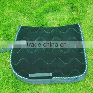 dark green saddle pad