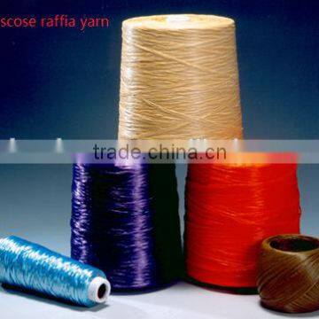 100% VISCOSE RAFFIA YARN