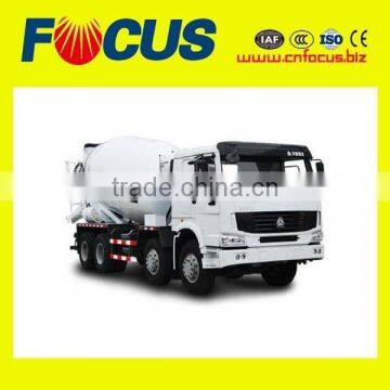 9m3 mobile concrete truck mixer