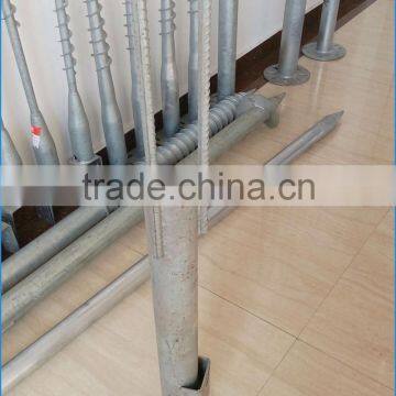 Hot Dip Galvanized Carbon Steel Solid Shaft Helix Screw Anchor photo-5