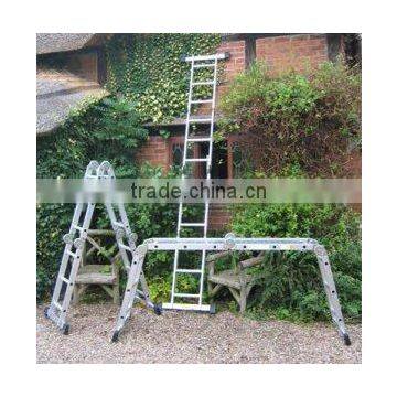 4.75M MULTI PURPOSE LADDER + PLATFORM + SHELF