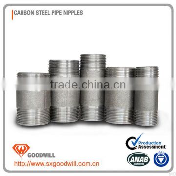 BSPT carbon steel pipe nipples