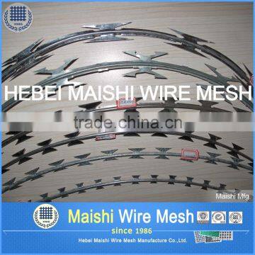 Galvanised + Powder Coating CONCERTINA RAZOR BLADE photo-5