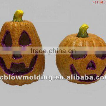 OEM blow molding halloween pumpkin plastic PE Rubber Halloween Pumpkins