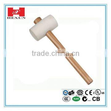 High Quality Wood Handle Rubber Hammer photo-3