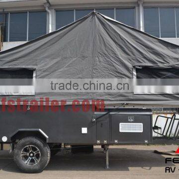 New Hard Floor Camper Trailer (matt Gray Painting)