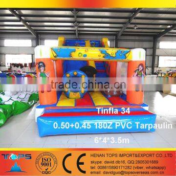 Inflatable Bouncer Tinfla 34 in PVC Tarpaulin Pirate Caribbean photo-3
