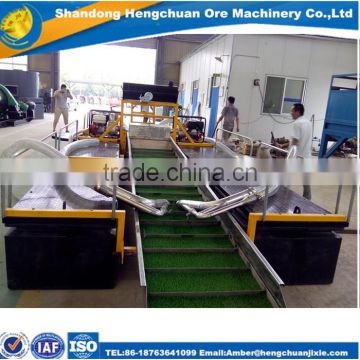 Turn-Key Operation Gold Suction Dredge Boat For Sale/Gold Mining Boat for Sale