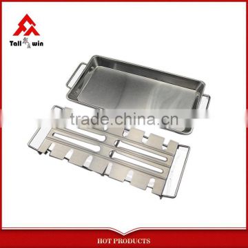 Top quality stainless steel bbq tools chicken wing rack