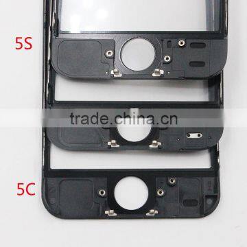 New Arrival 3 in 1 Original Outer Glass With Frame With Oca for IPhone 5 LCD Refurbishing photo-3