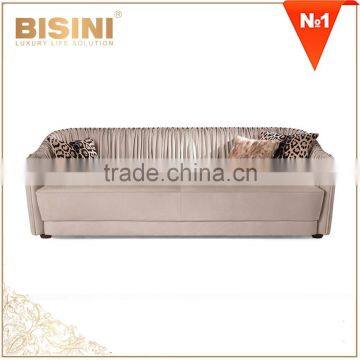 Italy Fashion Design Comfortable Living Room Secional Sofa Set/ Modern 3 Seats Handmade Fabric Upholstery Sofa Couch