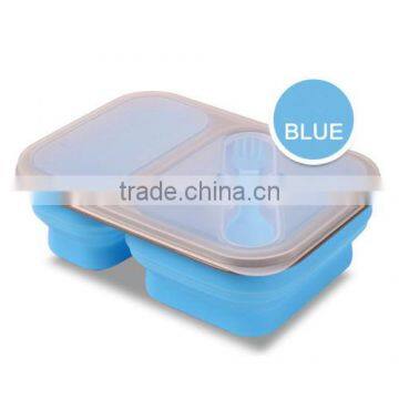 Silicone Disposable Picnic Lunch Box photo-6