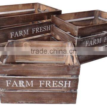 Antique Box Fruit Packing Cheap Wooden Fruit Crates For Sale