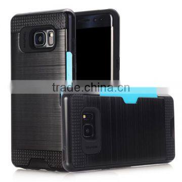 Drawbench Phone Case With Card Slot Phone Hull TPU + PC Material Back Cover for Samsung Note 7 photo-6