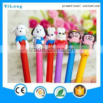 Plastic Cute Logo Ballpoint Pen Animal Pen Animal Shape Ball Point Pen