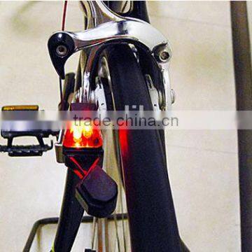 V Brake Type Vibration Energy Self-powered Bicycle Tail Light photo-4