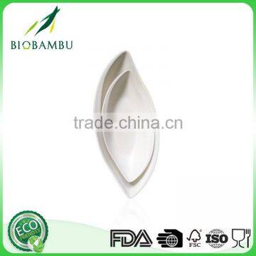 Reusable Wholesale High Quality Bamboo Fiber Plate photo-5