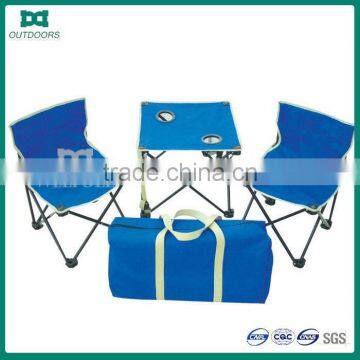 Outdoor Folding Table and Chair Set for Fishing and Camping Picnic photo-6