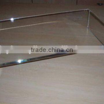 Wholesale High Quality Custom OEM Clear Acrylic TV Stand Table photo-2