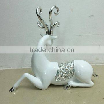 Polyresin Deer Statue Decoration photo-2