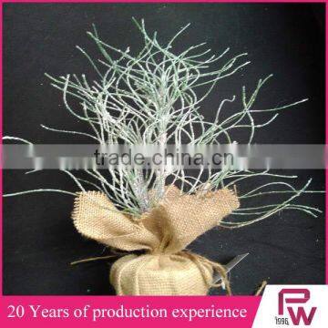 China factory supply crafts decorations hang ribbon christmas tree for christmas market