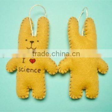 NEW DESIGN!Baby felt geeky ornament decoration made in China