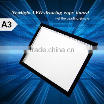 Slim LED Adjustable Tracing Drawing Board Light Box Illuminated Copy Board A4 LED Light Pad for Students