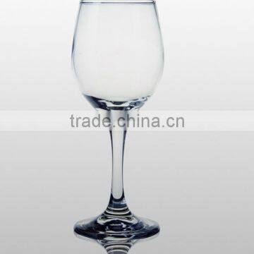 Round clear glass wine cups in cheap price