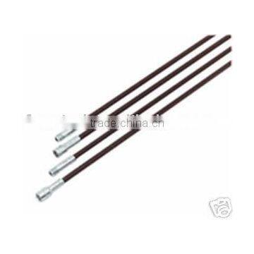 Fiberglass rod using with chimney brush