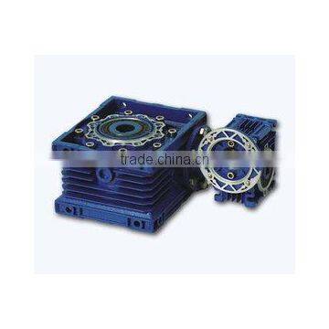 RV75 worm gear aluminium alloy motor reducer with hollow shaft