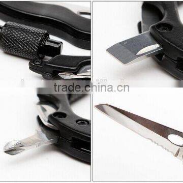 Outdoor Multifunction Climbing Carabiner Tool With Survival Knife photo-6