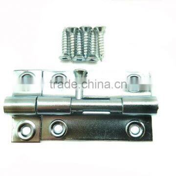 Popular Style Wooden Door Lock 2-1/2" Wholesale Price Barrel Bolt With Zinc Finish