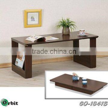 Modern Square Folding Wooden Coffee Table, Living Room Furniture photo-4