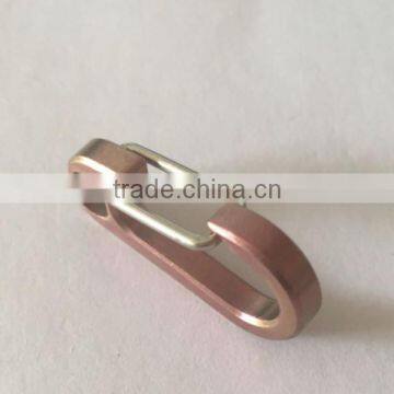 TK-1772 Titanium Alloy Mini Quick Release Snap Hook Keychain Carabiner photo-6