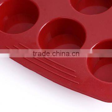 CBU27 FDA LGFG 12 Connected Silicone Funny Cake Mold photo-5