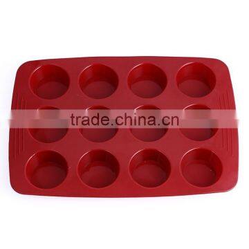 CBU28 FDA 12 Connected Fruit Shape Silicone Cake Mould/ Pie Pan photo-4