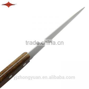 ZY-B50022 6 Inch Popular Chef Knife Kitchen Knife With Brown Hardwood Handle photo-4
