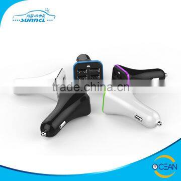 Fashion Design 4 Port USB Car Charger for IPhone / IPad / Tablet / GPS photo-2